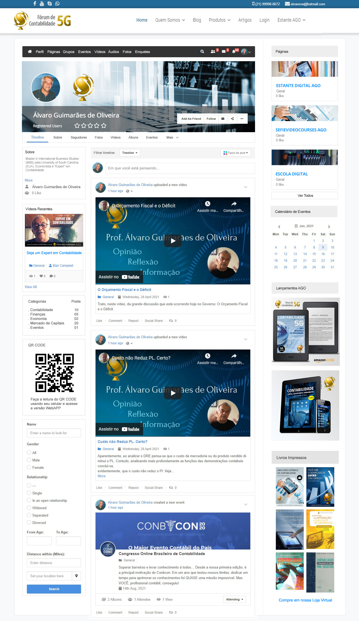 REDE SOCIAL EXCLUSIVA