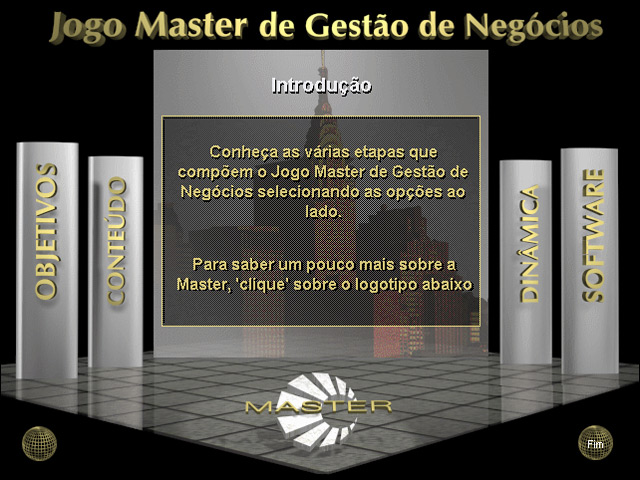 Jogo Master de Gestão de Negócios