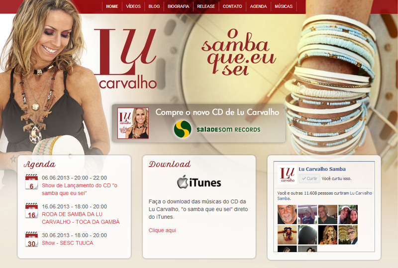 LU CARVALHO OFICIAL WEB